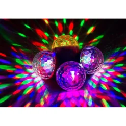 CASSA SPEAKER BLUETOOTH ALTOPARLANTE CON EFFETTI LUCE DISCOTECA MP3 TF RADIO DJ