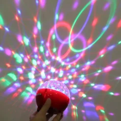 CASSA SPEAKER BLUETOOTH ALTOPARLANTE CON EFFETTI LUCE DISCOTECA MP3 TF RADIO DJ