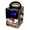 CASSA SPEAKER BLUETOOTH RICARICABILE RADIO USB SD AUX DISPLAY LED 5+5W MS-18BT