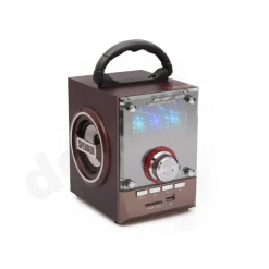 CASSA SPEAKER BLUETOOTH RICARICABILE RADIO USB SD AUX DISPLAY LED 5+5W MS-18BT