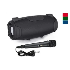 CASSA SPEAKER WIRELESS BLUETOOTH MICROFONO RADIO USB TF CARD PORTATILE Q-YX525