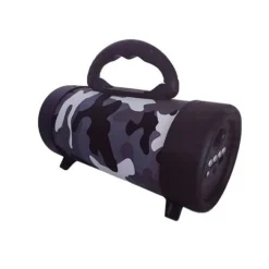 CASSA TEKONE SPEAKER BLUETOOTH PORTATILE SUPER BASS MICROSD RADIO CAMOUFLAGE