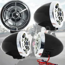 CASSE ALTOPARLANTI SIRENA PER AUTO MOTO SCOOTER BLUETOOTH 20W ANTIFURTO ALLARME