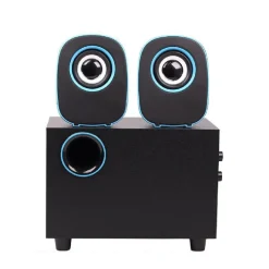 CASSE AUDIO 2.1 USB SPEAKER MUSICA PER PC MP3 TV AUX DESKTOP COMPUTER NOTEBOOK FT-H3