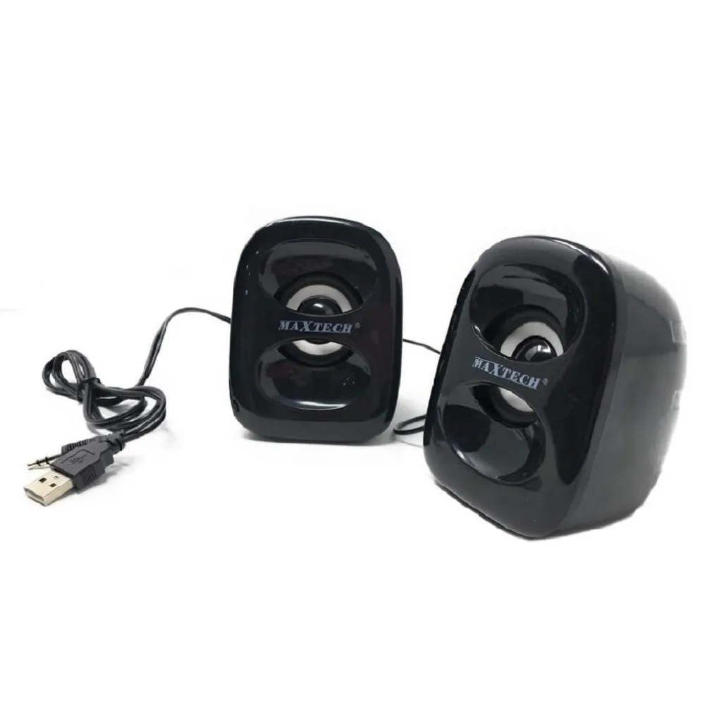 CASSE PC AUDIO SPEAKER 10W CON LUCE RGB PORTATILI ALTOPARLANTI MAXTECH CA-SS001