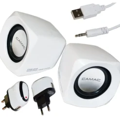 CASSE PC CMK-208 ALTOPARLANTI PER PC NOTEBOOK LAPTOP 3W USB VOLUME REGOLABILE