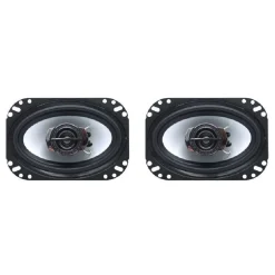 CASSE PER AUTO 300W 2 VIE 4X6 COPPIA ALTOPARLANTI COASSIALI STEREO MAXTECH SP-4X6-300W