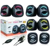 CASSE SPEAKER USB JACK 3W ALTOPARLANTE PER NOTEBOOK PC TV DVD MP3 TABLET AN-S631