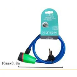 CATENA ANTIFURTO LUCCHETTO PER BICI BICICLETTA SCOOTER MOTO 80CM 2 CHIAVI CX-9562