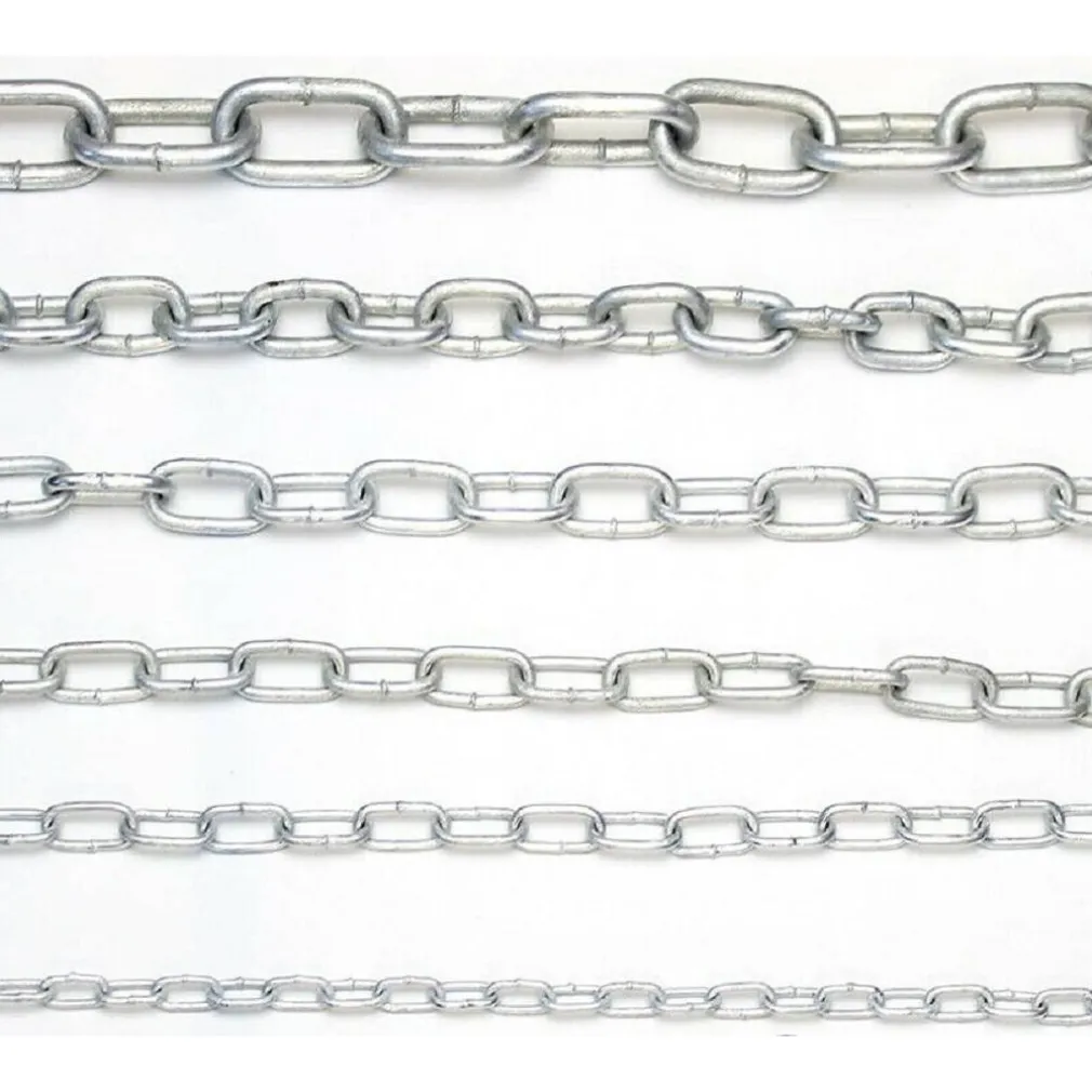 CATENA DI SICUREZZA IN FERRO ZINCATO SALDATA CATENE GENOVESE BOBINA 45 METRI