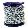 CATENA DI SICUREZZA IN FERRO ZINCATO SALDATA CATENE GENOVESE BOBINA 17 METRI