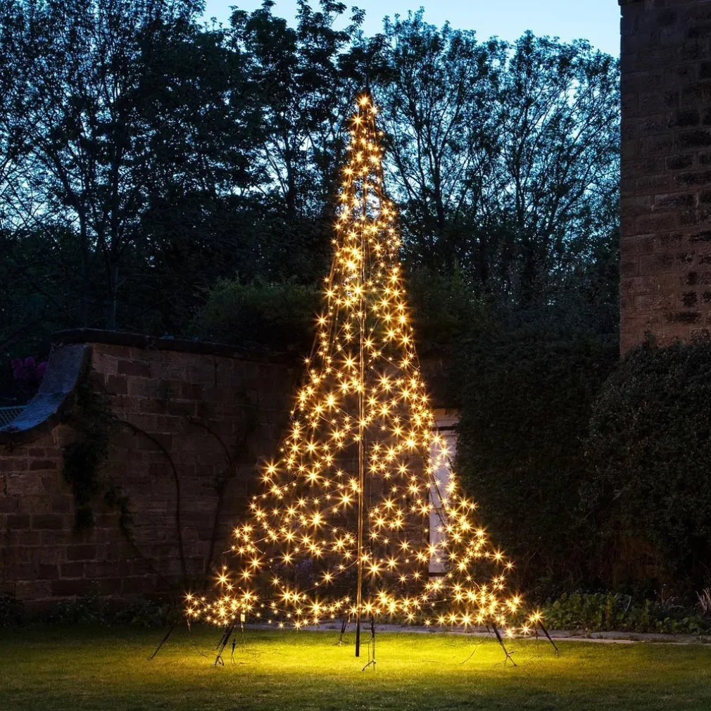 CATENA LUMINOSA NATALIZIA 120LED BIANCO CALDO CON FLASH 9MT ESTERNO PROLUNGABILE