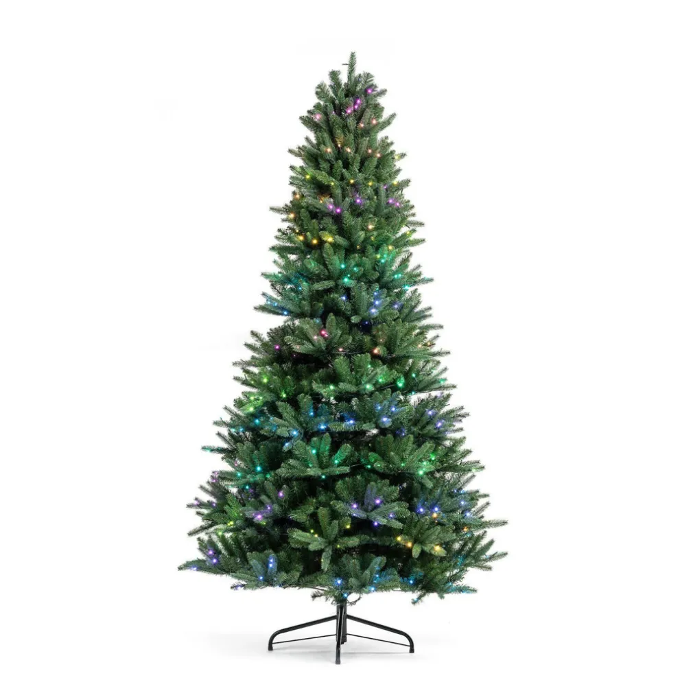 CATENA LUMINOSA PER ALBERO CONTROLLO REMOTO TRAMITE APP WIFI SMART 180 LED RGB