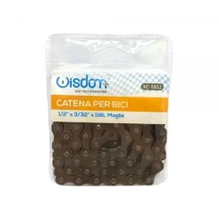 CATENA RICAMBIO PER BICICLETTA 1/2″ X 3/32″ X 116L MAGLIE ACCESSORI BICI XC-1652