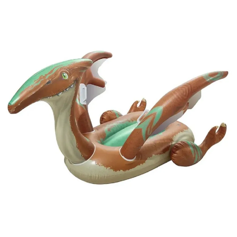 CAVALCABILE A FORMA DI PTERODATTILO GONFIABILE 135 X 198 CM CON MANIGLIE 41105