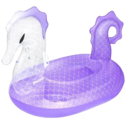 CAVALCABILE GONFIABILE GALLEGGIANTE FORMA CAVALLUCCIO MARINO 170X120CM CON MANIGLIE 41505