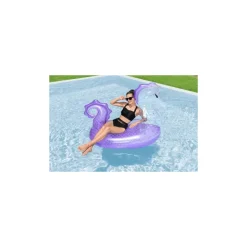 CAVALCABILE GONFIABILE GALLEGGIANTE FORMA CAVALLUCCIO MARINO 170X120CM CON MANIGLIE 41505