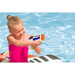 CAVALCABILE GONFIABILE SPLASH SHUTTLE 117X107CM GALLEGGIANTE CON MANIGLIA PISTOLA 41503