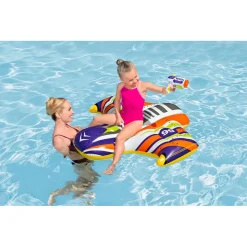 CAVALCABILE GONFIABILE SPLASH SHUTTLE 117X107CM GALLEGGIANTE CON MANIGLIA PISTOLA 41503