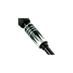 CAVALLETTO BICI SUPPORTO BICICLETTA LATERALE 1 GAMBA REGOLABILE PIEDI BICI NERO