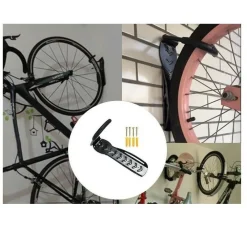 CAVALLETTO SUPPORTO PER BICI BICICLETTA DA MURO PARETE SALVASPAZIO MOUNTAIN BIKE