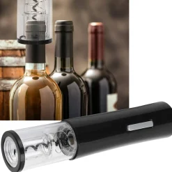 CAVATAPPI APRIBOTTIGLIE APRI BOTTIGLIE ELETTRICO A BATTERIE VINO OPENER CUTTER