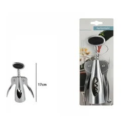 CAVATAPPI APRIBOTTIGLIE PROFESSIONALE ACCIAIO INOX PROFESSIONALE VINO 66256