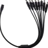 CAVO A Y 8 USCITE SDOPPIATORE RIPARTITORE SPLITTER ALIMENTAZIONE TELECAMERE CCTV