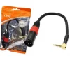 CAVO ADATTATORE AUDIO DA XLR MASCHIO A JACK DA 3,5 MM MASCHIO ANGOLATO KL-9223