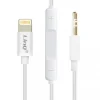 CAVO ADATTATORE AUDIO DA LIGHTNING IPHONE A AUX JACK 3,5MM MASCHIO 1MT IP-7726