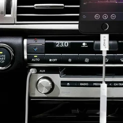 CAVO ADATTATORE AUDIO DA LIGHTNING IPHONE A AUX JACK 3,5MM MASCHIO 1MT IP-7726