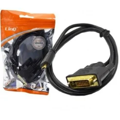 CAVO ADATTATORE CONVERSIONE DA MICRO HDMI A DVI-D 24+1 LUNGHEZZA 1,5 MT DV-C4526