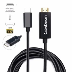 CAVO ADATTATORE CONVERTITORE HDMI USB TYPE TIPO C PER SMARTPHONE TABLET LAPTOP