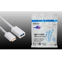 CAVO ADATTATORE OTG CABLE MICRO USB 3.0 PER DATI DISPOSITIVI MAXTECH OTG-N001