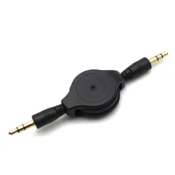 CAVO AUDIO CON JACK AUX 3,5 MM RETRATTILE RETRAIBILE AVVOLGIBILE MASCHIO MASCHIO