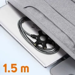 CAVO AUDIO DA LIGHTNING A 5X JACK FEMMINA ADATTATORE 5 IN 1 DA 1,5 METRI IP5015