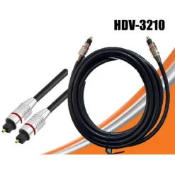 CAVO AUDIO DIGITALE OTTICO IN FIBRA OTTICA LUNGHEZZA 1 METRO HDV-3210