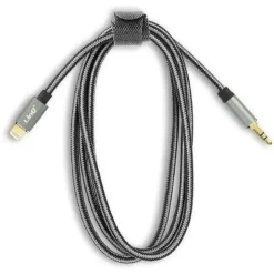 CAVO AUDIO IPHONE DA LIGHTNING A JACK MASCHIO DA 3,5 MM INTRECCIATO 1,5 MT A3522