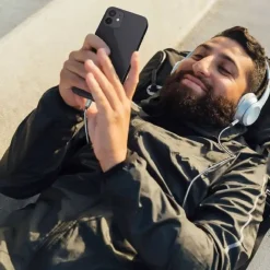 CAVO AUDIO IPHONE DA LIGHTNING A JACK MASCHIO DA 3,5 MM INTRECCIATO 1,5 MT A3522