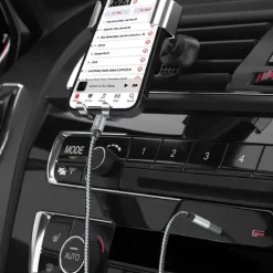 CAVO AUDIO IPHONE DA LIGHTNING A JACK MASCHIO DA 3,5 MM INTRECCIATO 1,5 MT A3522