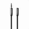 CAVO AUDIO JACK AUX 3,5 MM DA MASCHIO A FEMMINA AM/AF DA 3 MT PROLUNGA AUX3-MF03