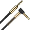 CAVO AUDIO 1m ANGOLO 90 ° GRADI a L JACK 3,5mm Stereo AUX Iphone