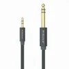 CAVO AUX AUDIO JACK DA 3,5 MM A 6,5 ​​MM STEREO ALTA QUALITÀ 1.5 METRI AJACK-04