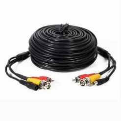 CAVO BNC TELECAMERE VIDEOSORVEGLIANZA ALIMENTAZIONE 15 MT MAXTECH CV-TEL003