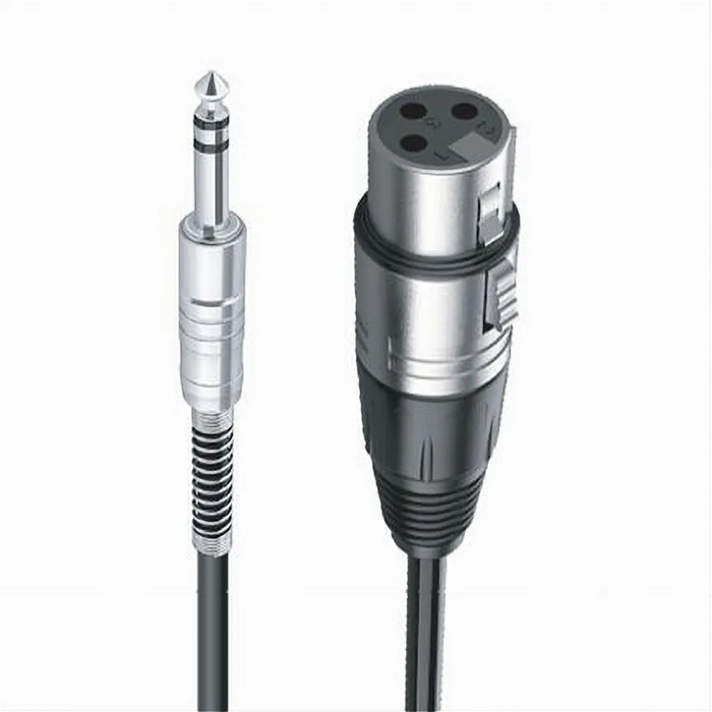 CAVO DA JACK 6.5 MM A XLR FEMMINA AUDIO PROLUNGA PER MICROFONO DA 5METRI JXLR-07