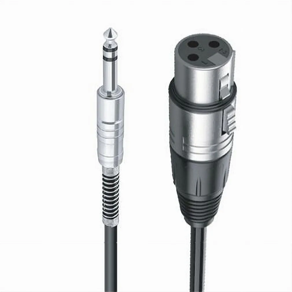 CAVO DA JACK 6.5MM A XLR FEMMINA AUDIO PROLUNGA PER MICROFONO DA 3 METRI JXLR-06