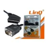 CAVO DATI DA VGA MASCHIO A SCART MASCHIO DA 1,8M 1.8 METRI LINQ A9040
