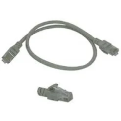 CAVO DI RETE LAN ETHERNET CAT.5 0,5 METRI PER COMPUTER LAPTOP NOTEBOOK IT-0.5M