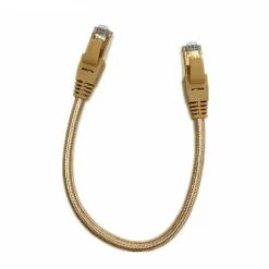 CAVO DI RETE PATCH CAT7E CON CONNETTORI RJ45 LUNGHEZZA 30CM LINQ IT-7004