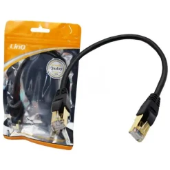 CAVO DI RETE PATCH LAN ETHERNET CAT7E CON CONNETTORI RJ45 LUNGHEZZA 30CM IT-7003